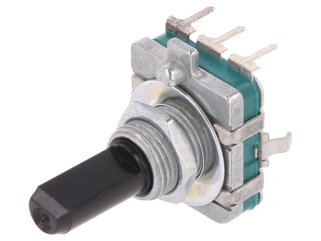 Encoder: incrementeel; THT; 24pulsen/omwenteling; 5VDC; 1mA Encoder: incrementeel; THT; 24pulsen/omwenteling; 5VDC; 1mA